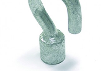 Open Hook Nut - Galvanised Steel